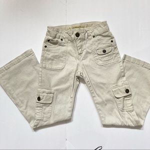 Arizona Jeans | Girls Khaki Jeans w/side pockets